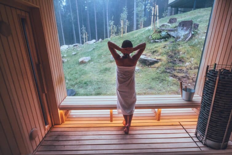 La nudité ou non dans les saunas finlandais