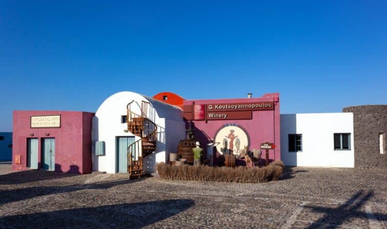 musée du vin Santorin