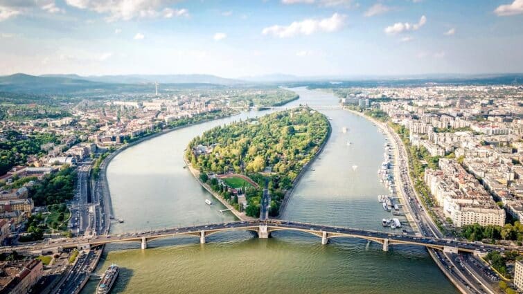 Randonnée île Marguerite Danube Budapest