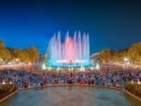 Spectacle de la Fontaine Magique à Barcelone