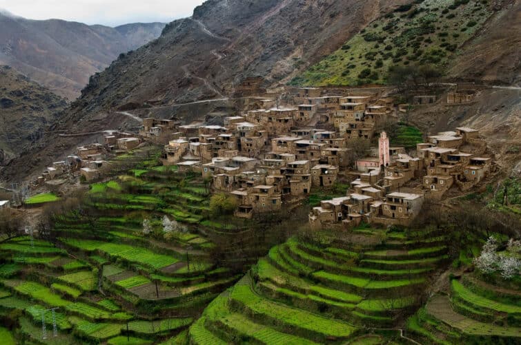 vallée des villages berbères Atlas