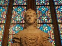 Buste de Sissi l'impératrice dans l'église Saint Matthias de Budapest
