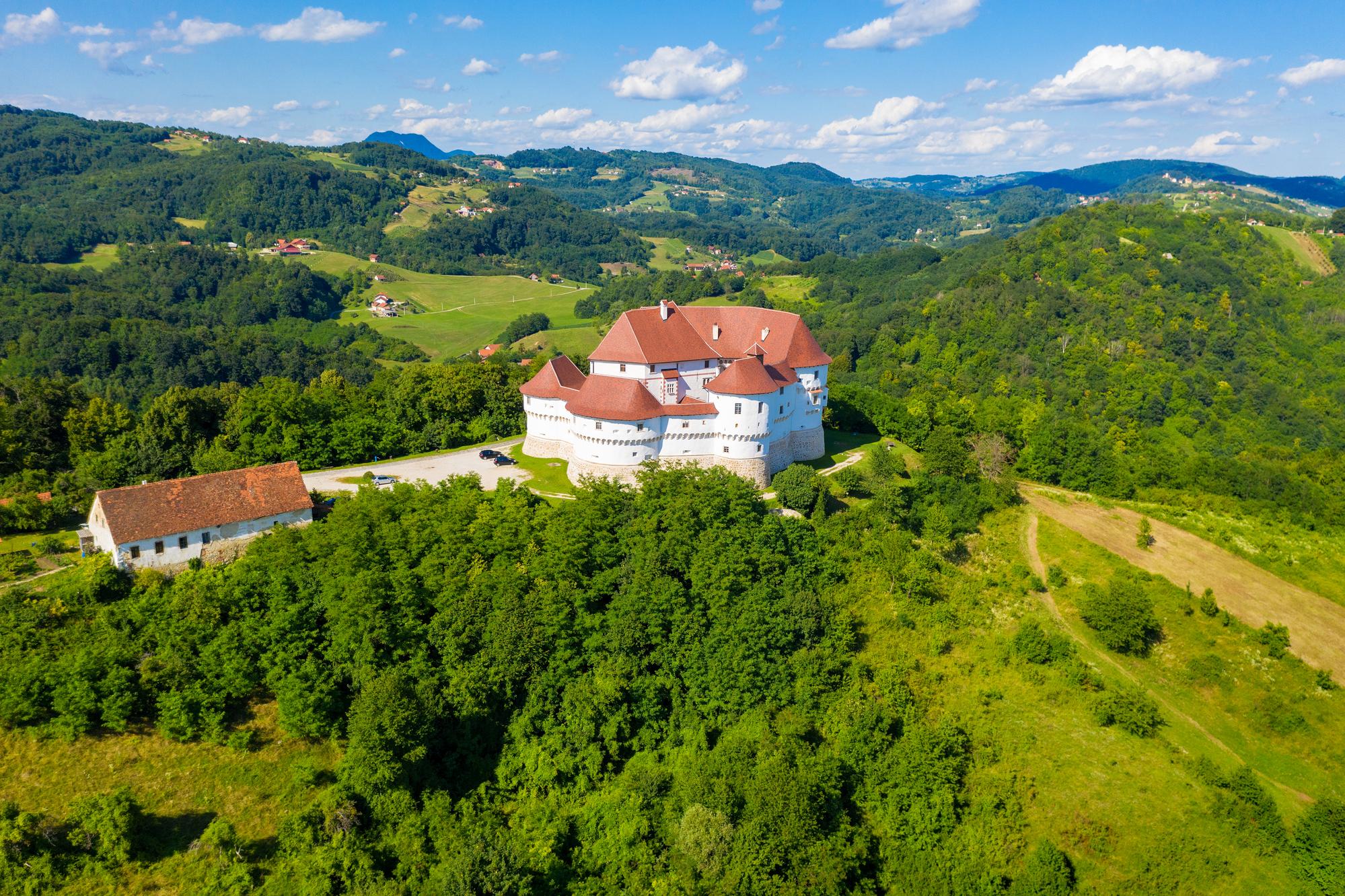 Château de Veliki Tabor en Croatie