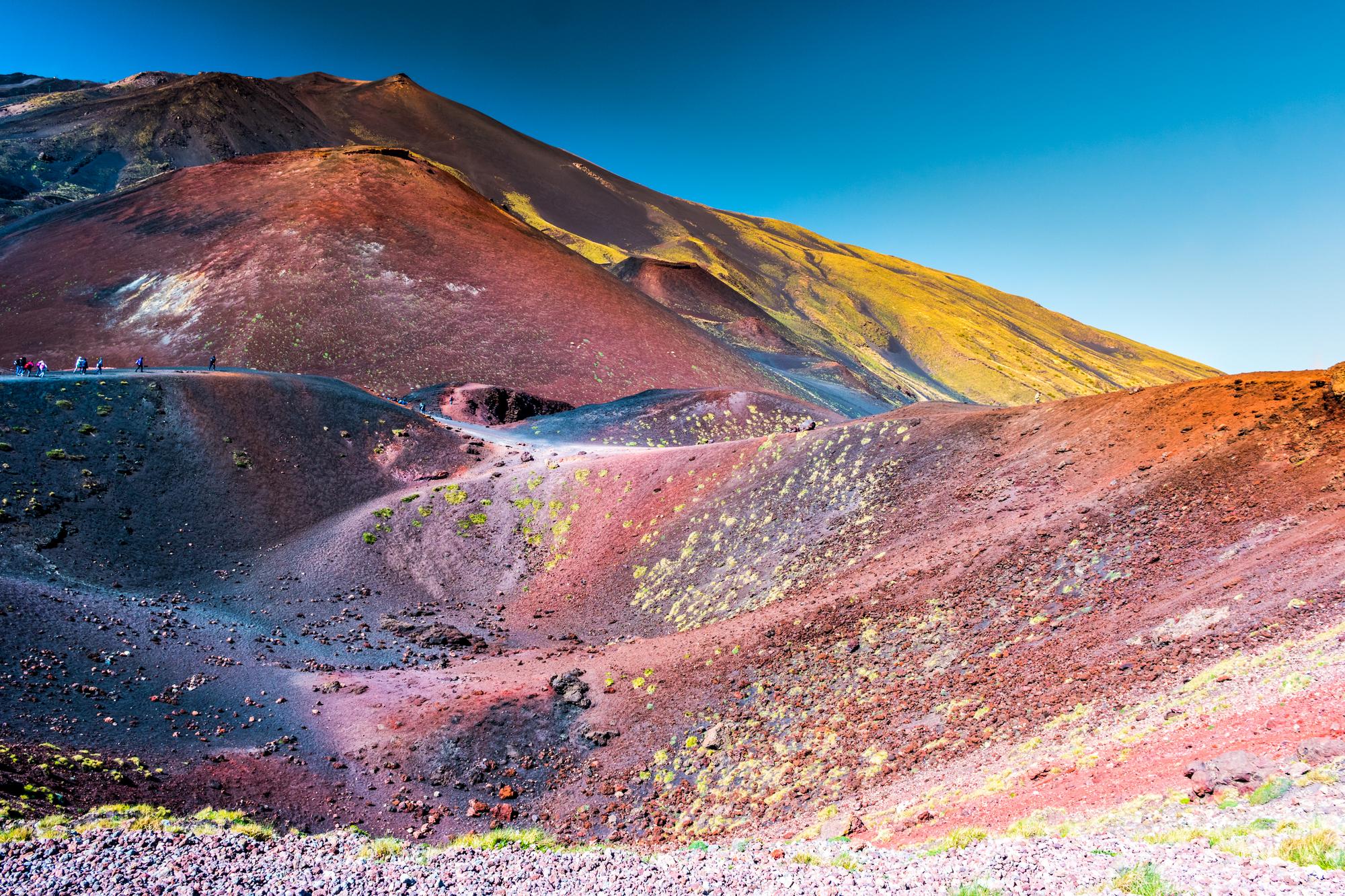 Cratère de l'Etna, merveille naturelle sicilienne