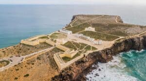 Forteresse de Sagres, à Vila do Bispo, Algarve, Portugal