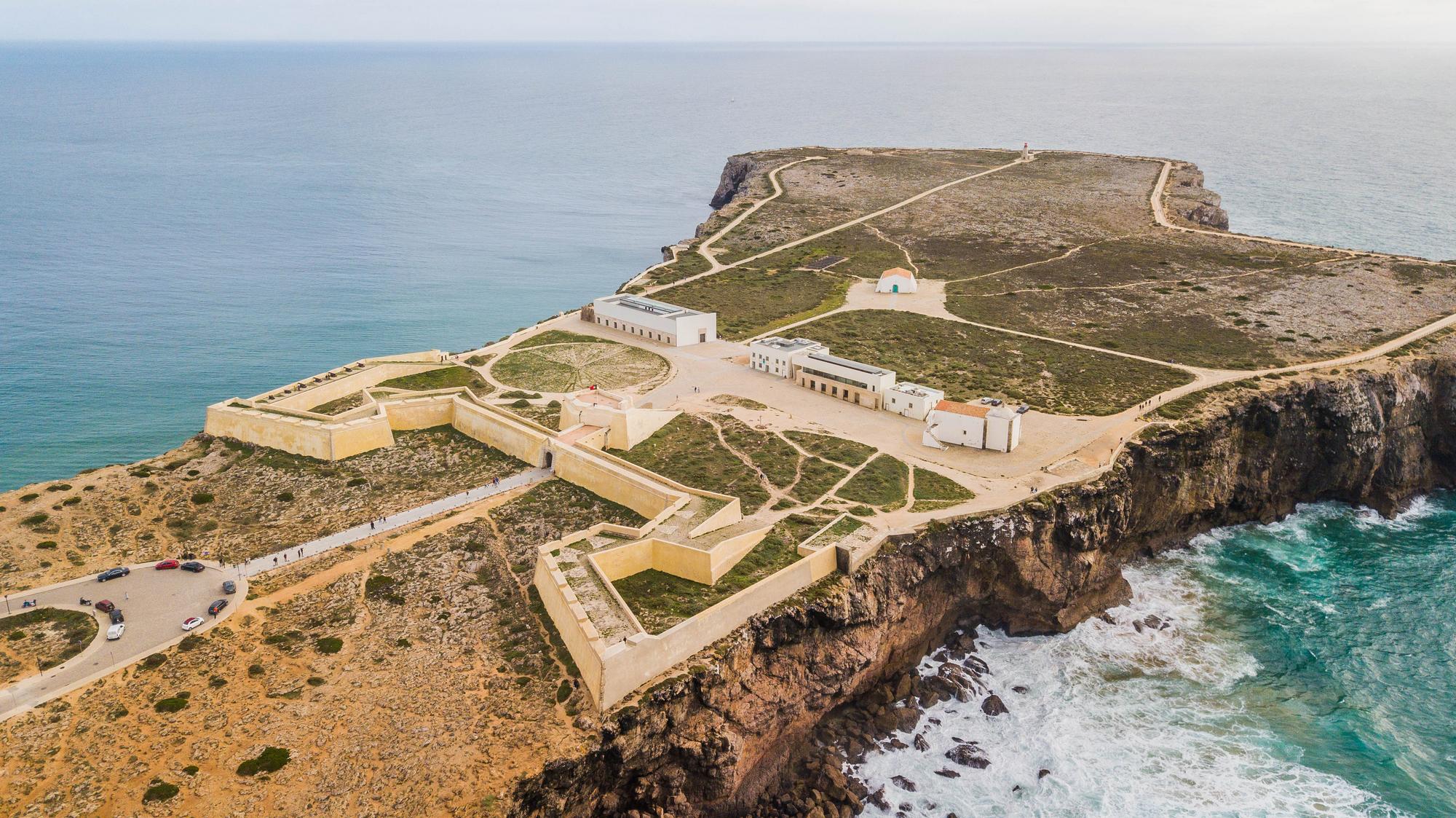 Forteresse de Sagres, à Vila do Bispo, Algarve, Portugal