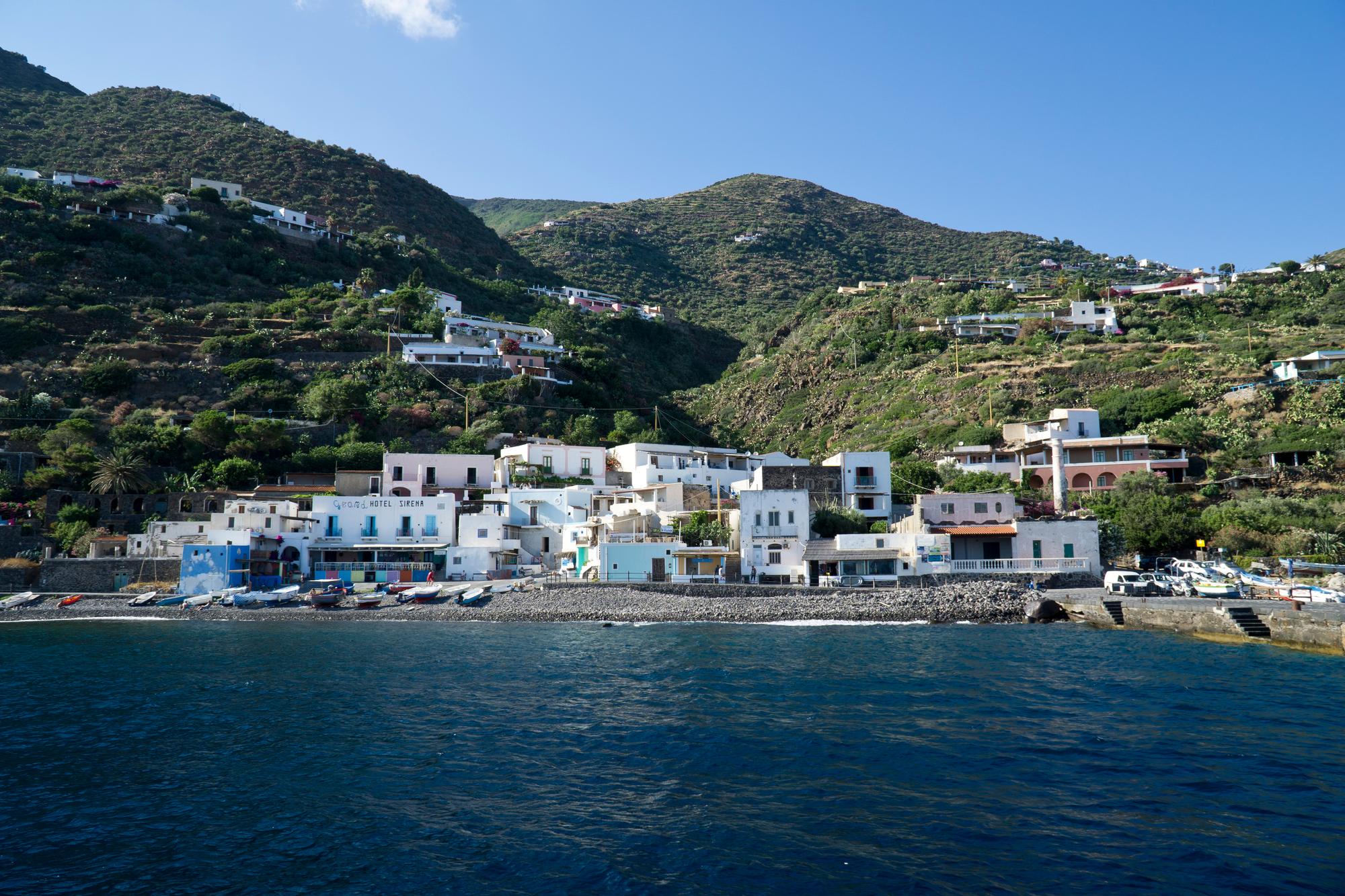 Île d'Alicudi, Italie