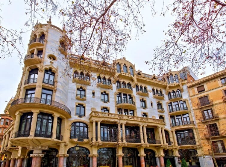 La Casa Fuster, Barcelone, Catalogne, Espagne