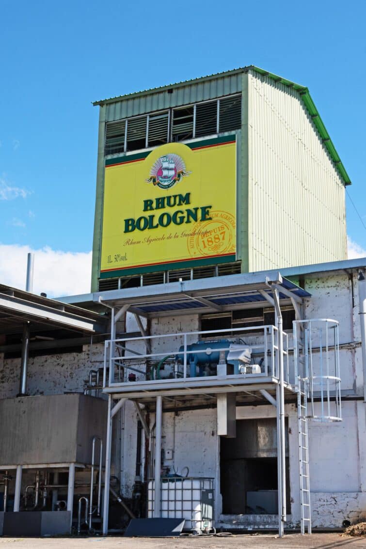 La distillerie Bologne, Basse-Terre, Guadeloupe
