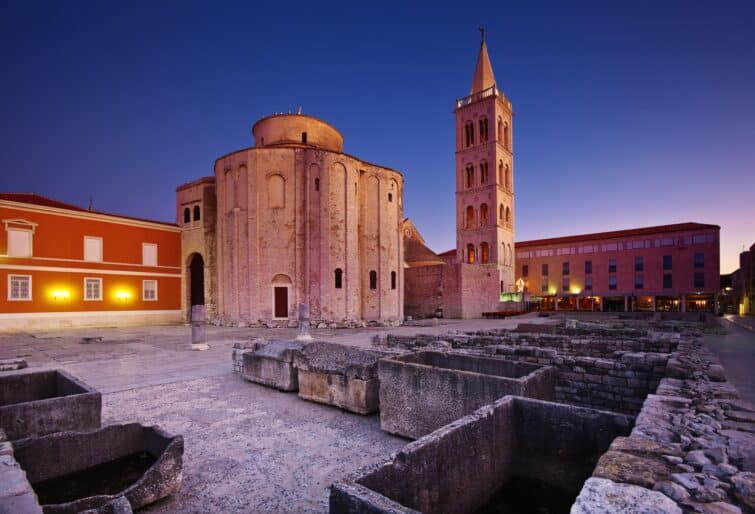 L'église Saint-Donat à Zadar