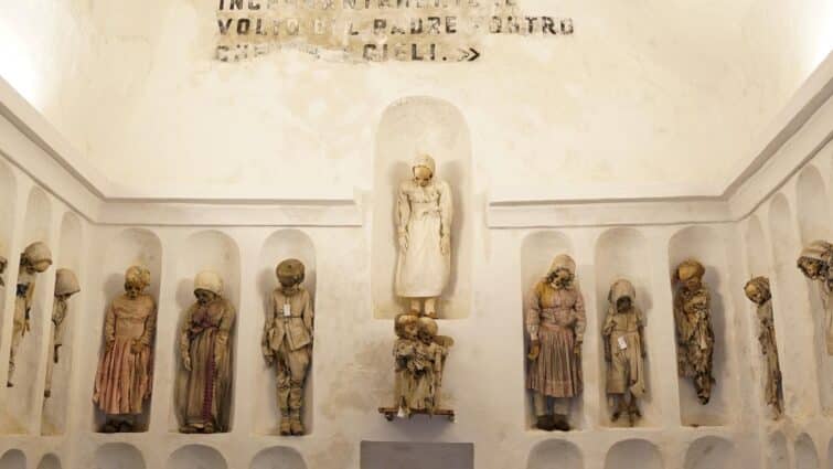 Momies des Catacombes des Capucins, Palerme, Sicile, Italie