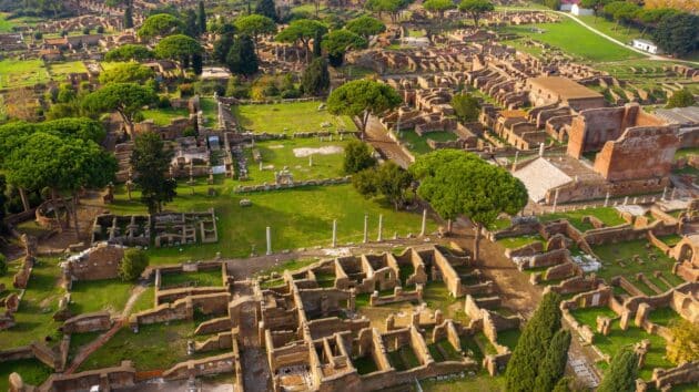 Ostia Antica en Italie