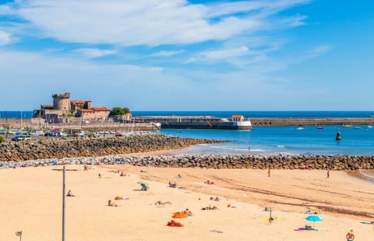Plage de Ciboure, une plage familiale proche de Biarritz
