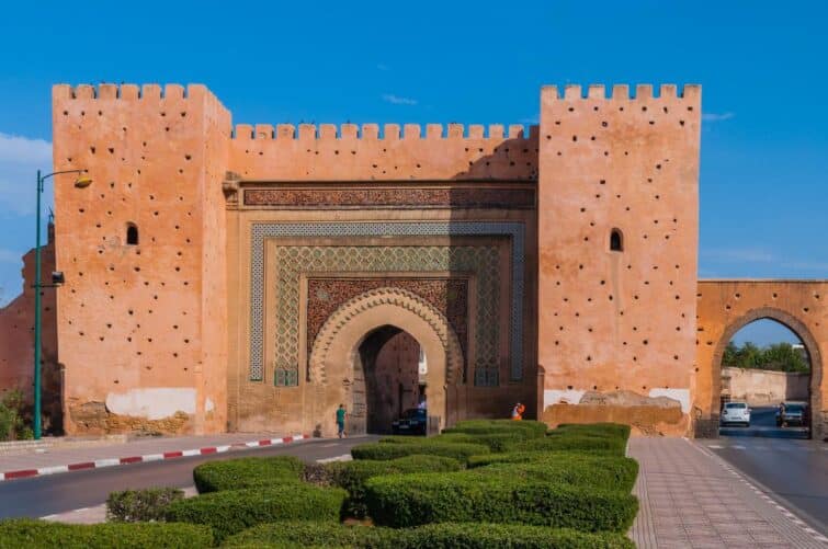 Porte Bab El Khemis de la médina de Meknès