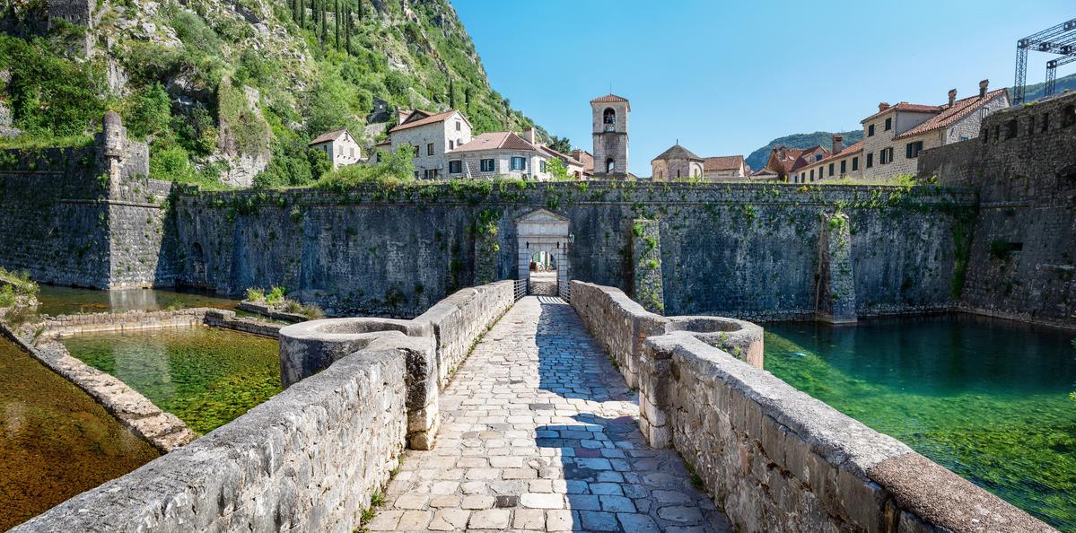 Porte Nord de l'ancienne forteresse de Kotor