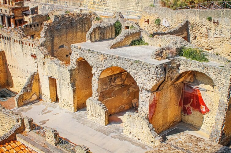 Ruines Herculanum en Italie