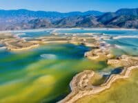 Source thermale Hierve el Agua au Mexique
