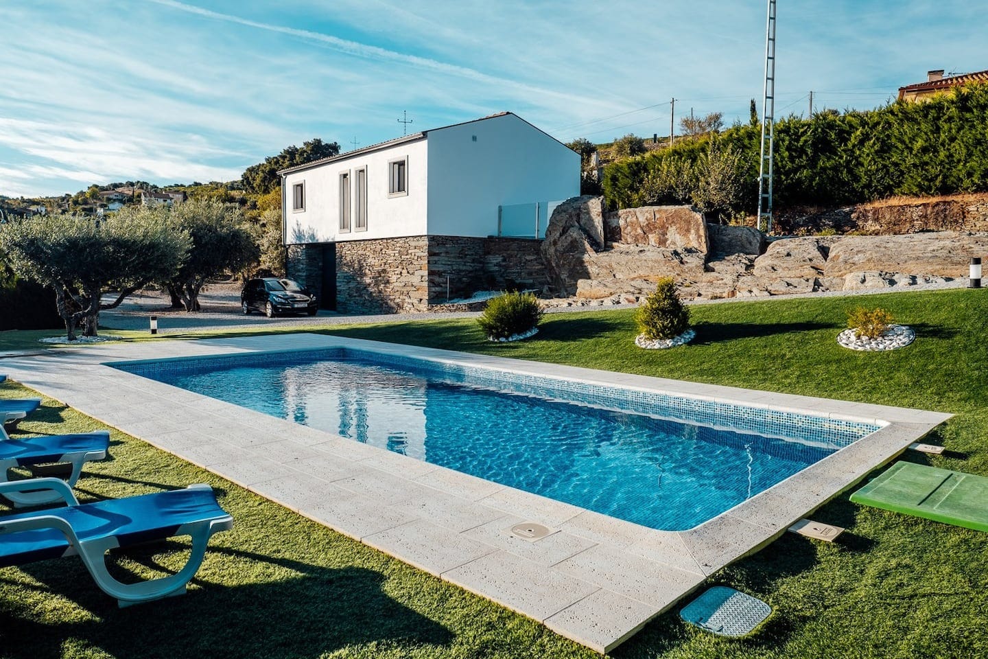 maison privée avec piscine et vue sur le Douro