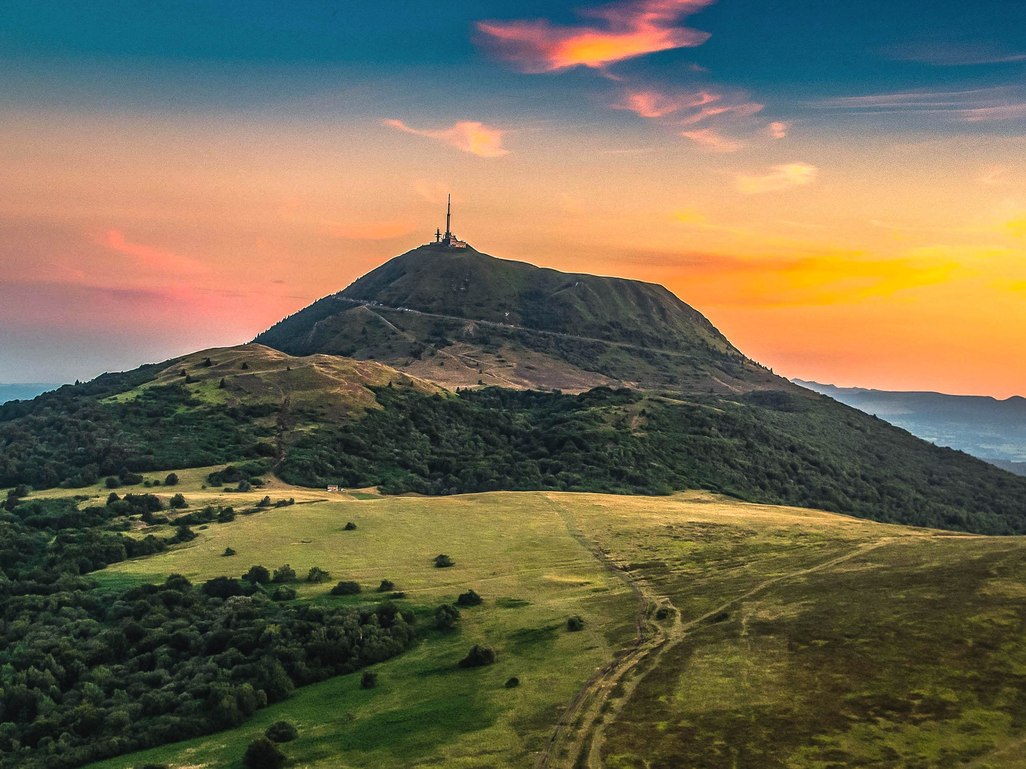 Puy de Dôme en auvergne