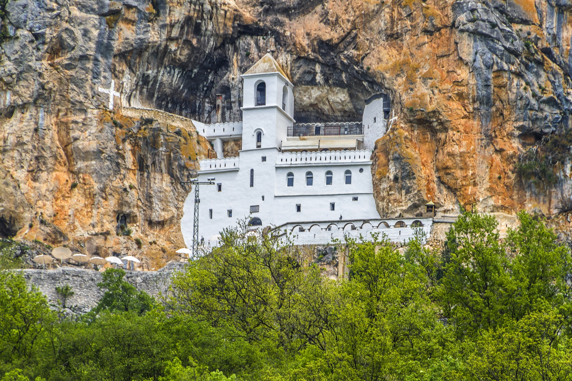 Monastère d’Ostrog au Monténégro