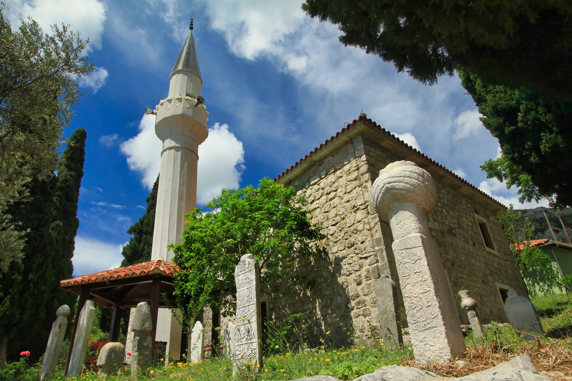 Vue de la mosquée Omerbasi