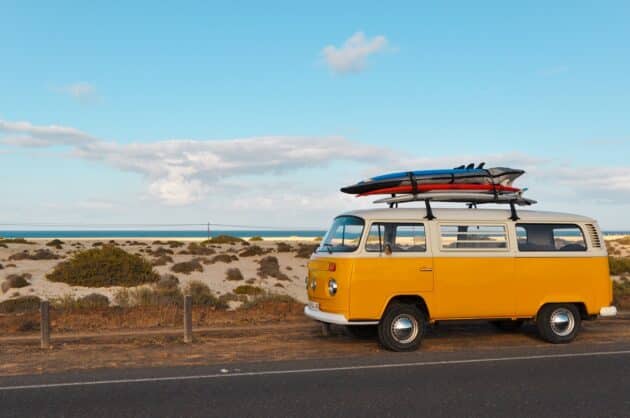 Quelle location de van pour des vacances de surf à Biarritz ?
