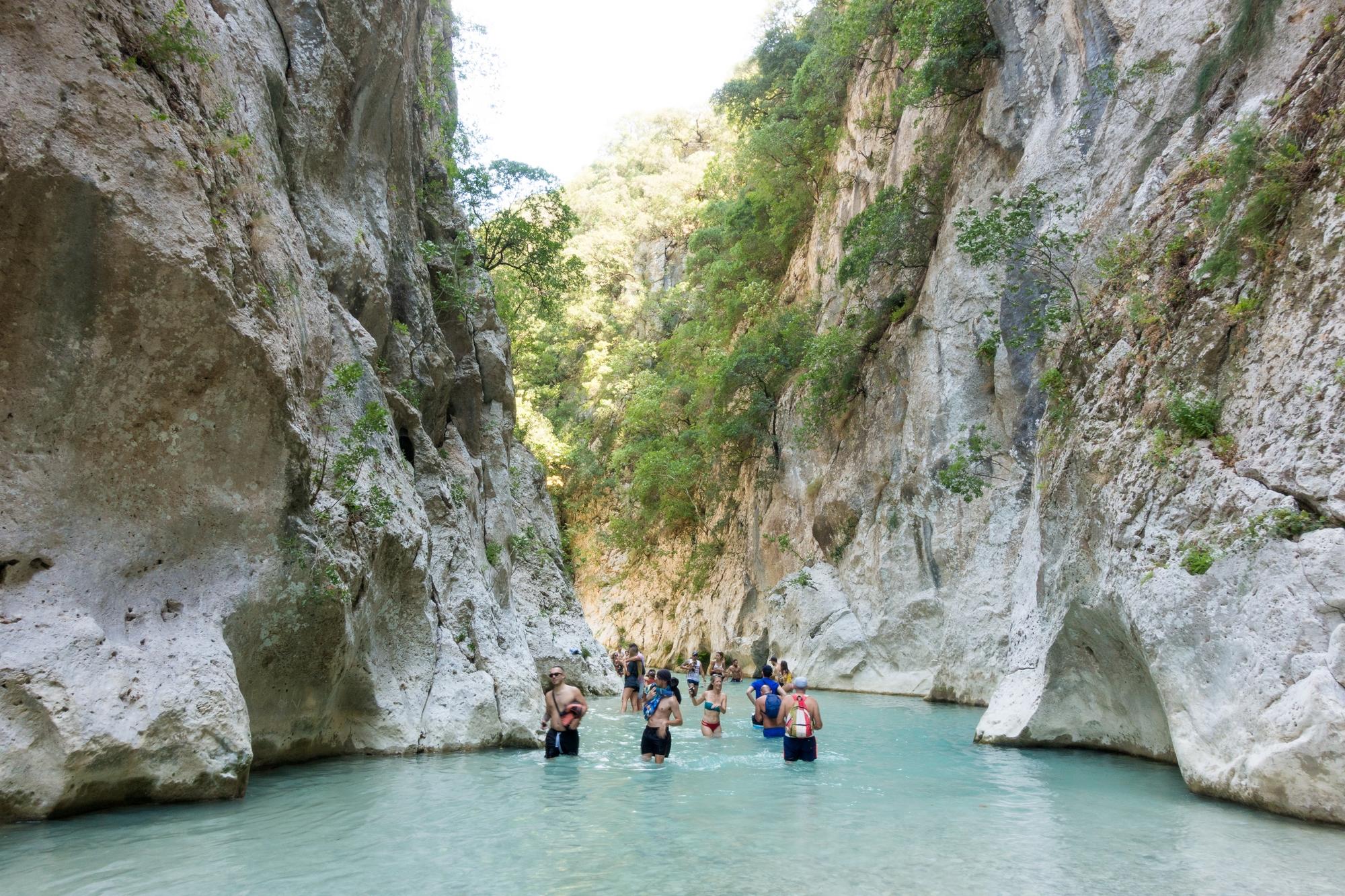 Balade dans l'Achéron en Grèce