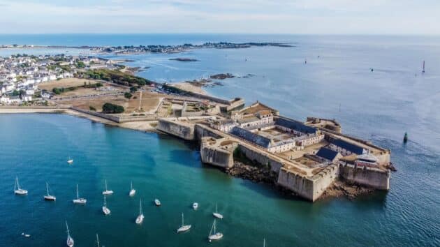 La citadelle abritant le musée de la Marine de Port-Louis