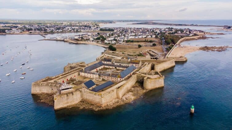 La citadelle de Port-Louis abritant le musée de la Marine