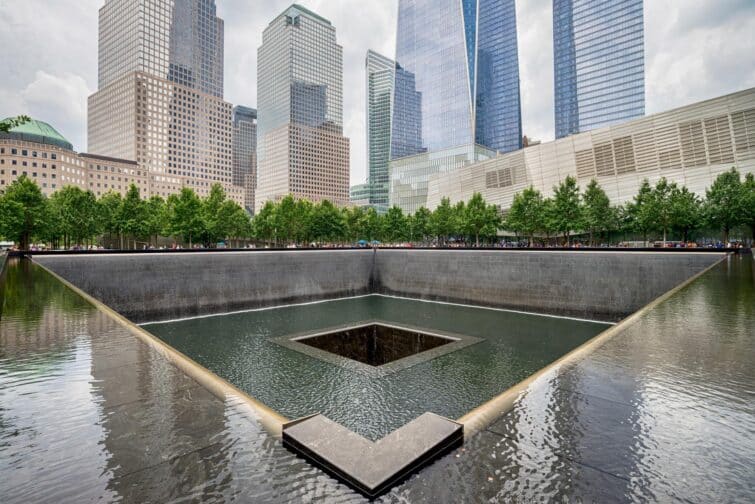 Le Mémorial du 11 septembre à Ground Zero, New York