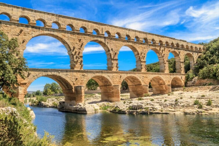 Le Pont du Gard, environs de Montpellier