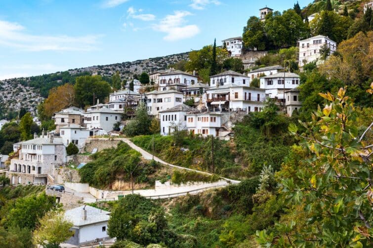 Le beau village grec de Makrinitsa
