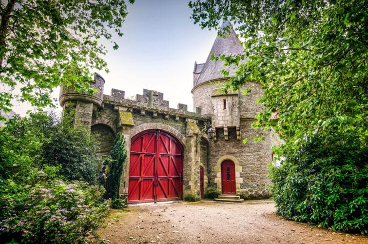 Le château de Josselin, Bretagne, France