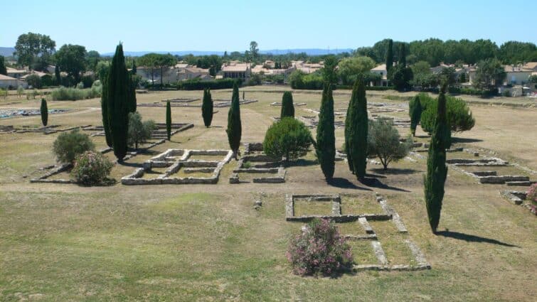 Le site archéologique de Lattara, près de Montpellier