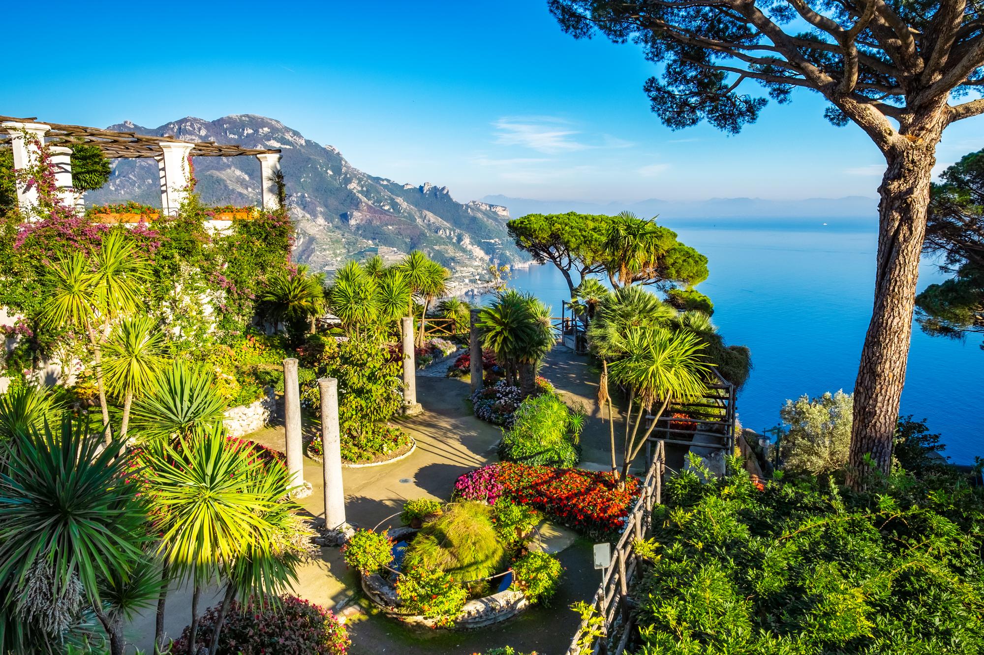 Les jardins Rufolo à Ravello