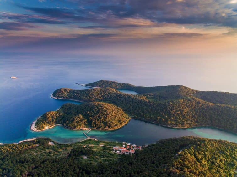 L'île de Mljet en Croatie