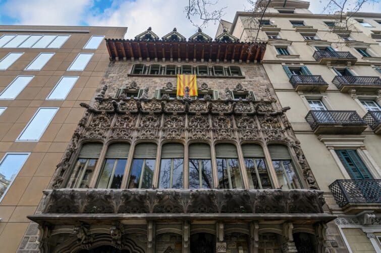 Palau Baro de Quadras à Barcelone, en Espagne