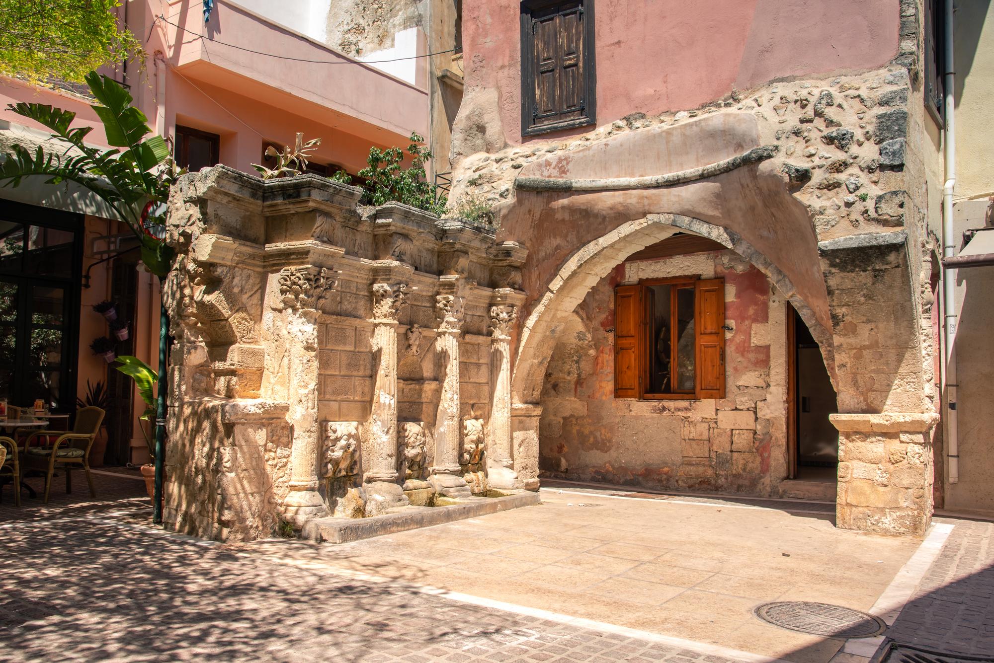 Patrimoine historique de la ville de Réthymnon sur l'île de Crète, Grèce