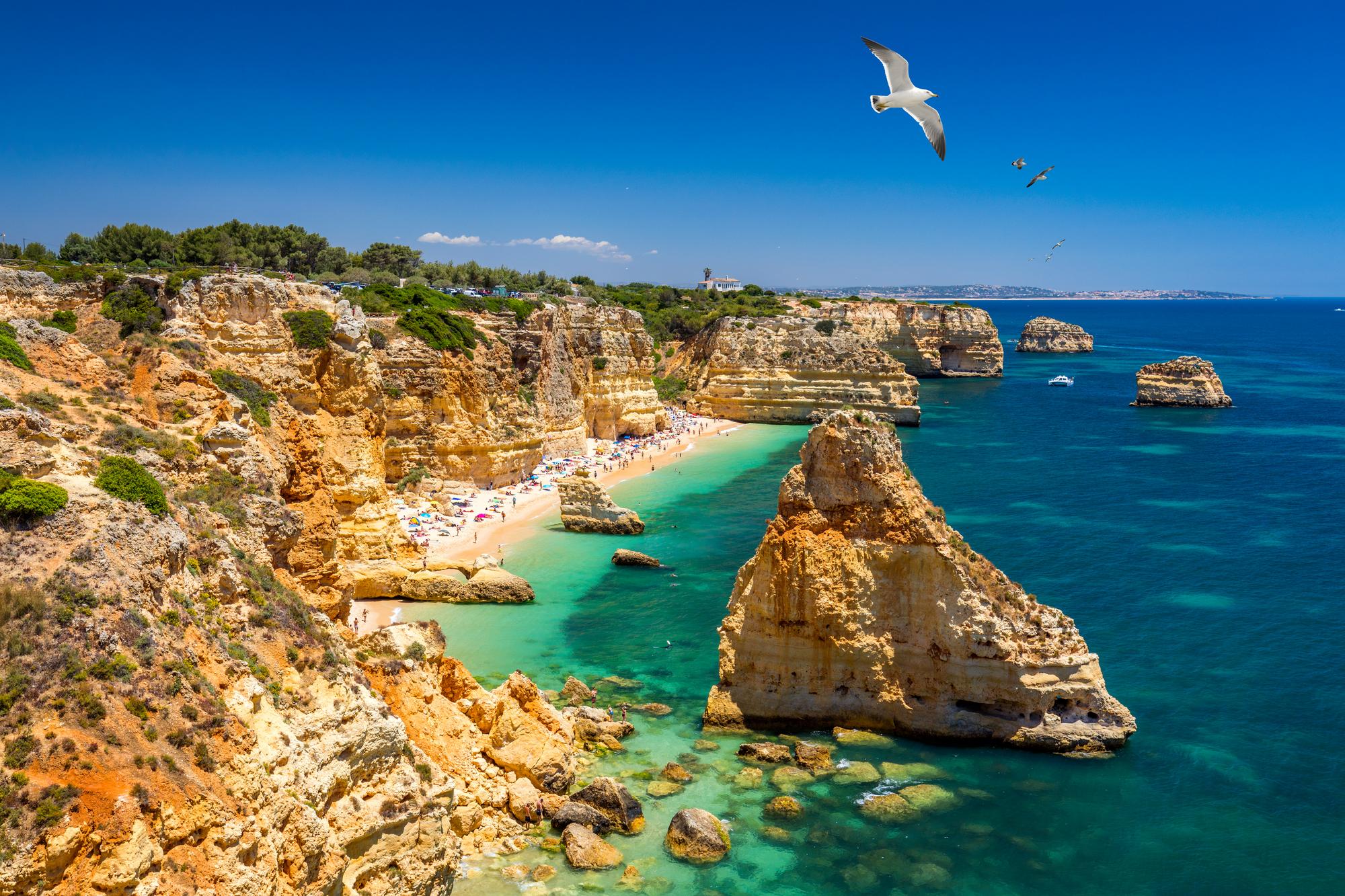 Praia da Marinha, Carvoeiro