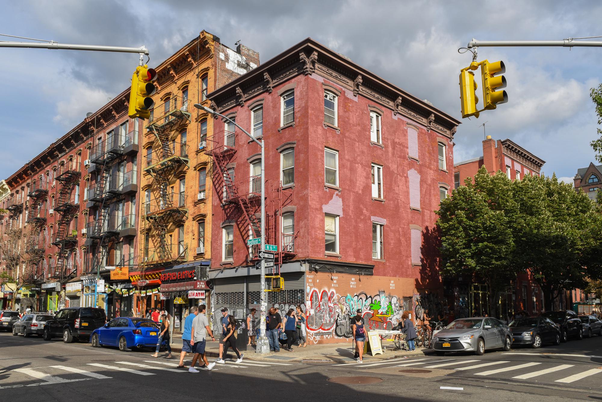 Quartier de Williamsburg, Brooklyn, New York, USA