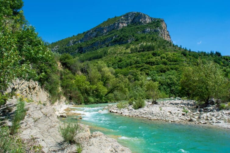 Rivière de l'Eygues, Baronnies provençales