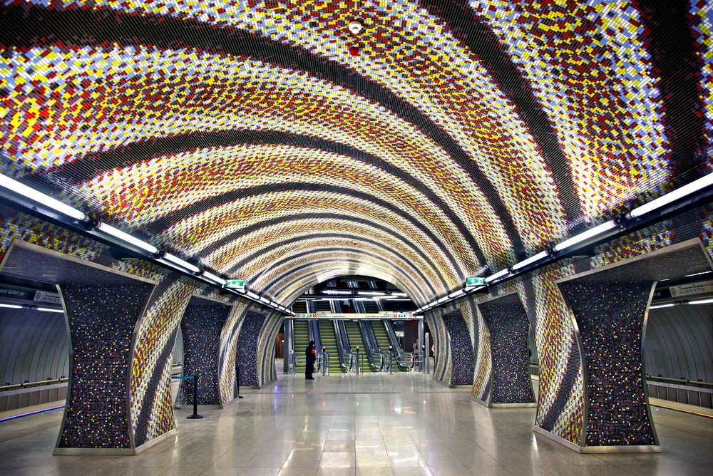 Station de métro Szent Gellert Ter à Budapest