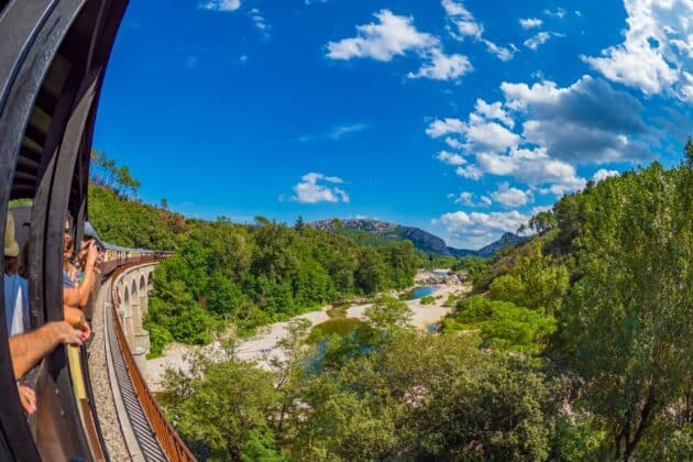 Train à vapeur, Cévennes