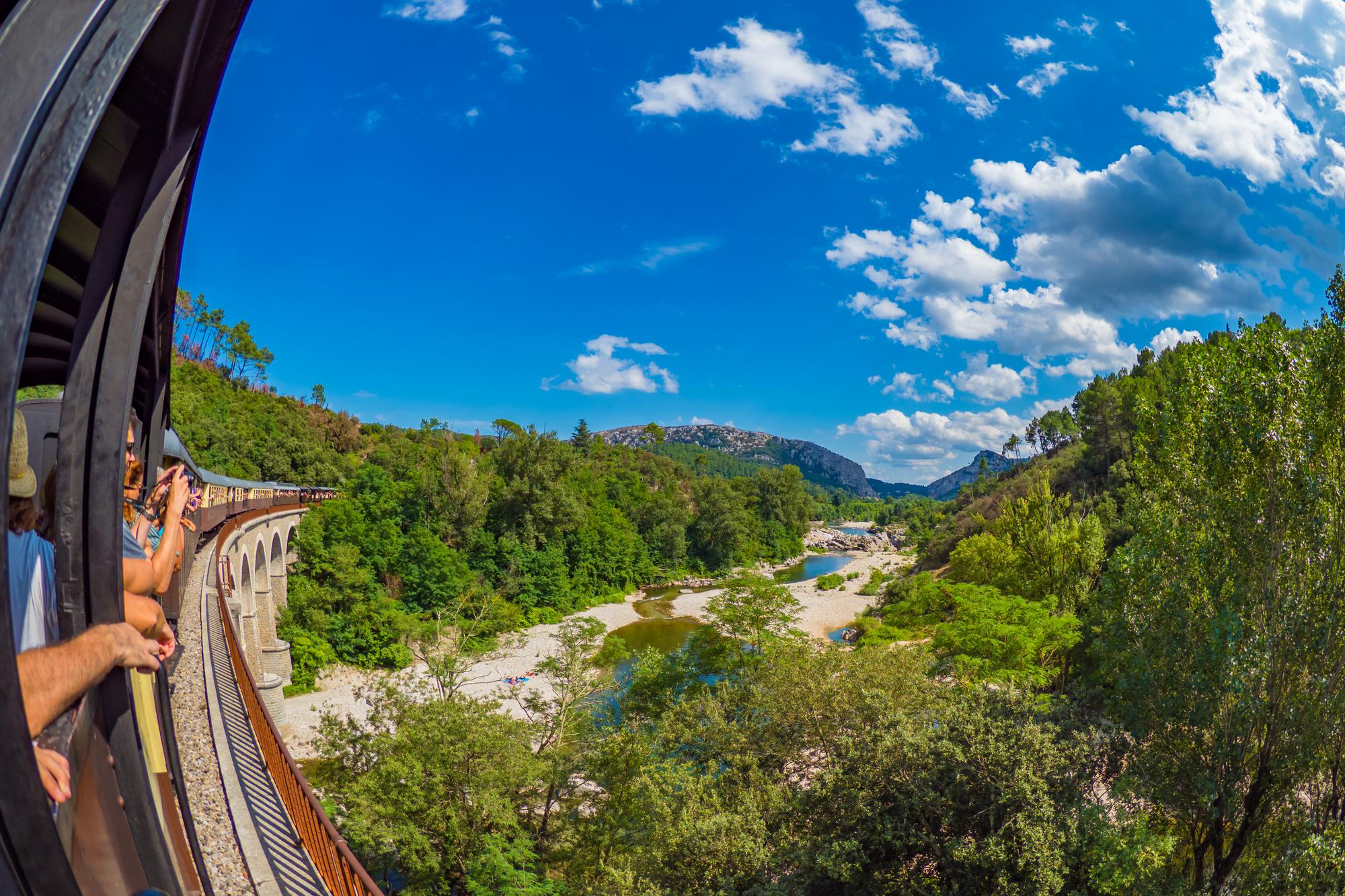 Train à vapeur, Cévennes