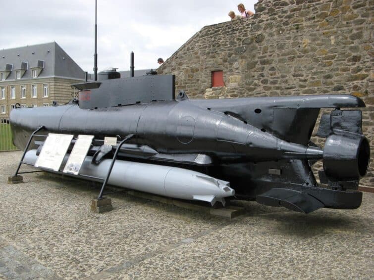 Un sous-marin au musée national de la Marine à Brest