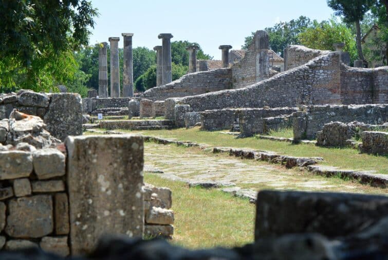 Vestiges de l'ancienne cité romaine de Sepino