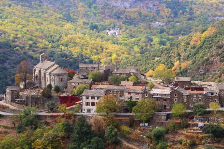 Village de Thines, Parc naturel régional des Monts d'Ardèche