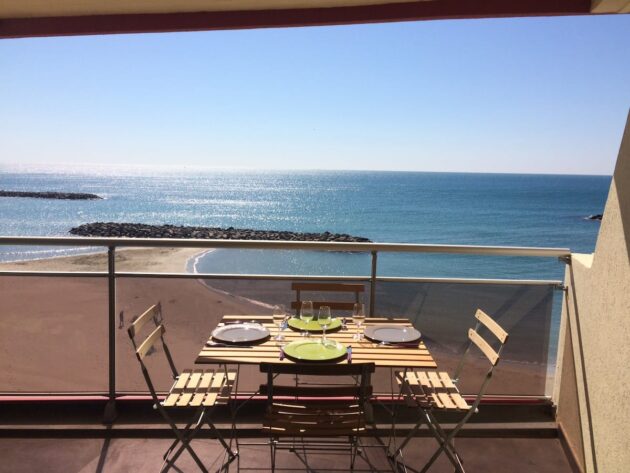 X airbnb à louer avec vue sur la mer près de Montpellier