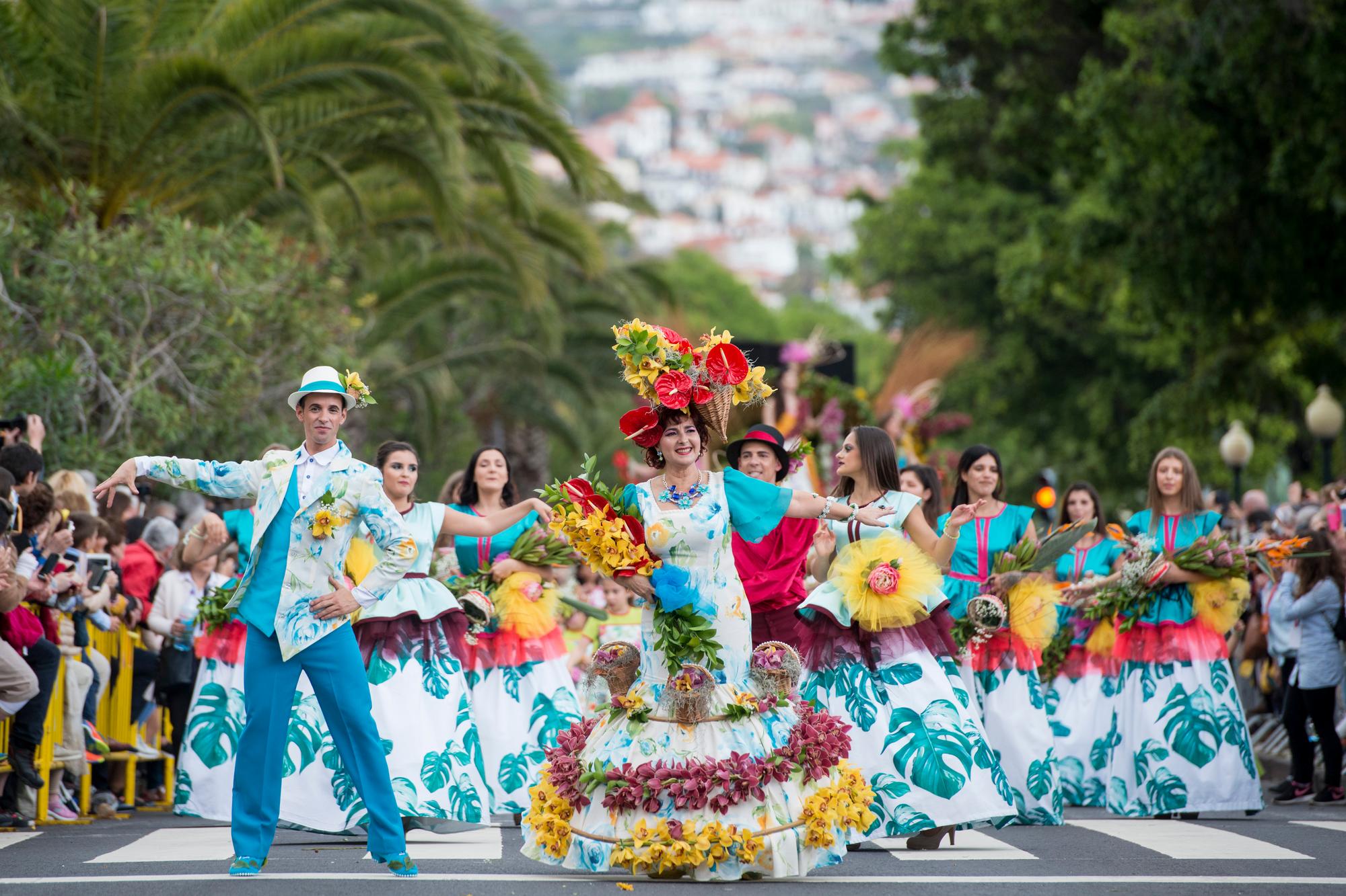fête des fleurs à Madère