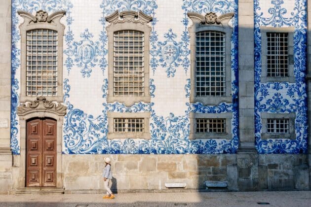 Fresques azulejos de Porto